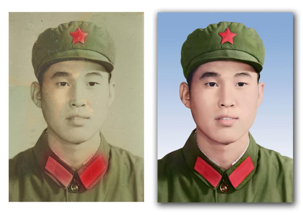 正蓝破损照片修复-18